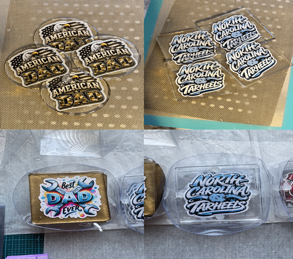 Custom Resin Coaster Set alternate 11