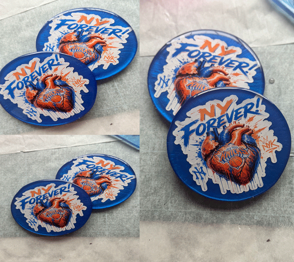 Custom Resin Coaster Set alternate 14