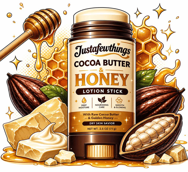 Cocoa butter and honey stick