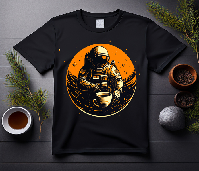 Cosmic Brew Astronaut Tee