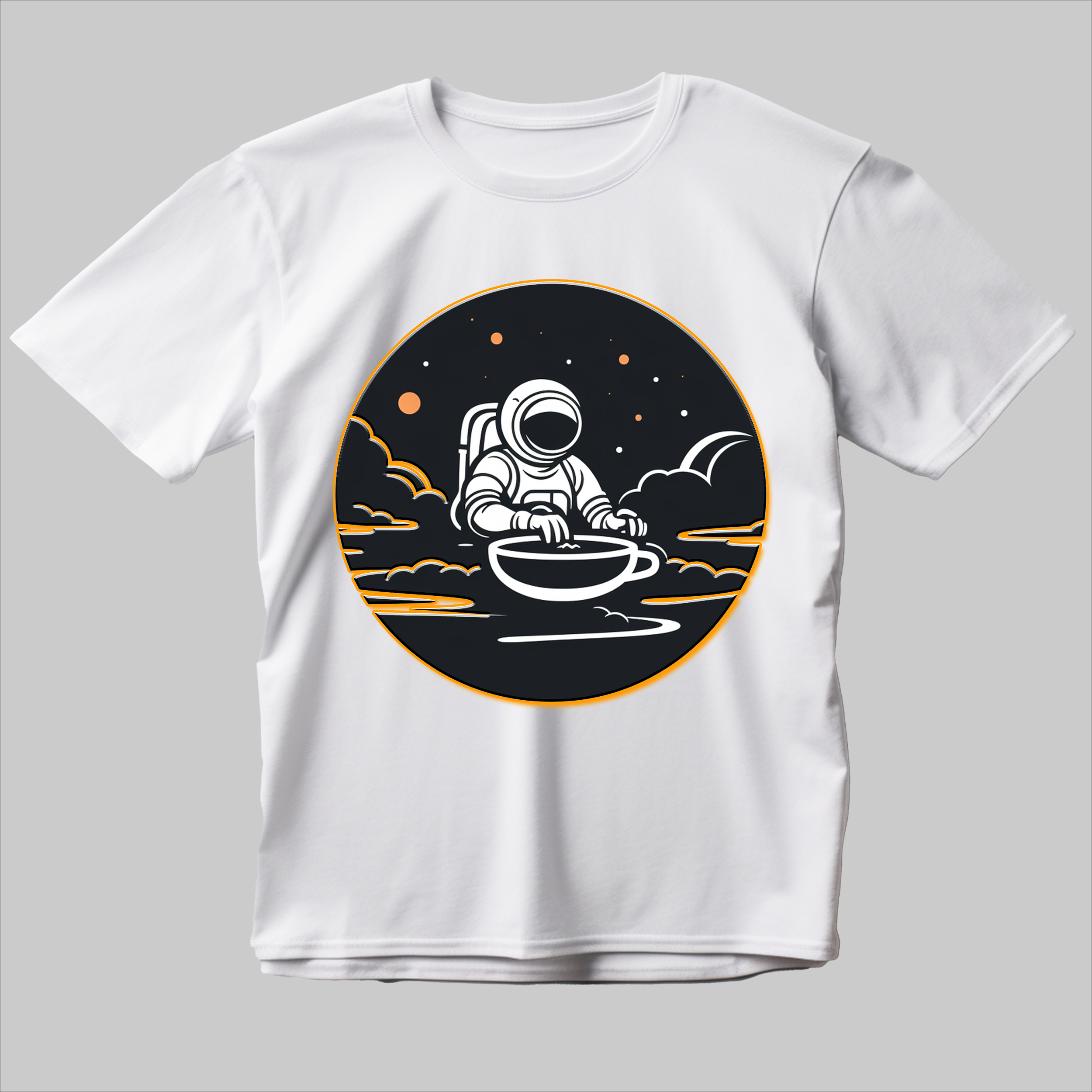 Moon Man Coffee Tee
