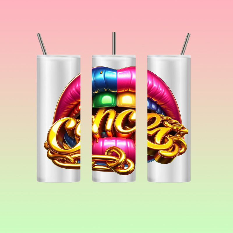 Lips Cancer Sign Tumbler